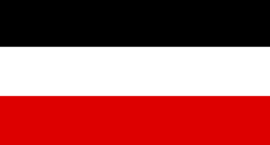 The flag of the North German Confederation was adopted as a dual-flag during and shortly after the German Collapse.