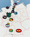 German polcompball users by state by JonahF2014