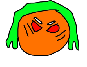 Little orange man with green hair ball 12.28.23.png