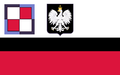 Polish Military airport (heliport) flag