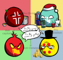 xmas compass comic